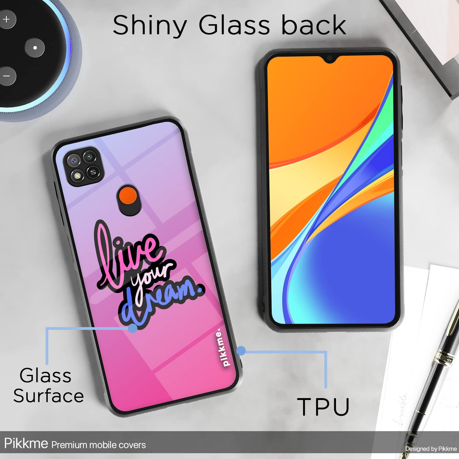 Pikkme Redmi 10A/9, Poco C31 Hybrid back cover – photo 3