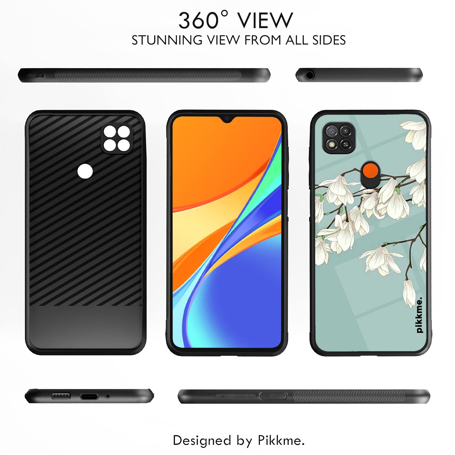 Pikkme Redmi 10A/9, Poco C31 Flower mobile back cover – photo 2