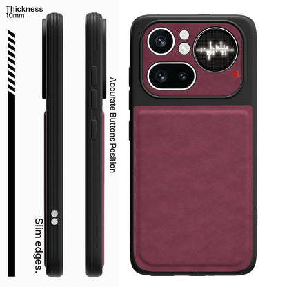 Pikkme purple Leather mobile back cover for Nothing Phone 4a Pro 5G – photo 3