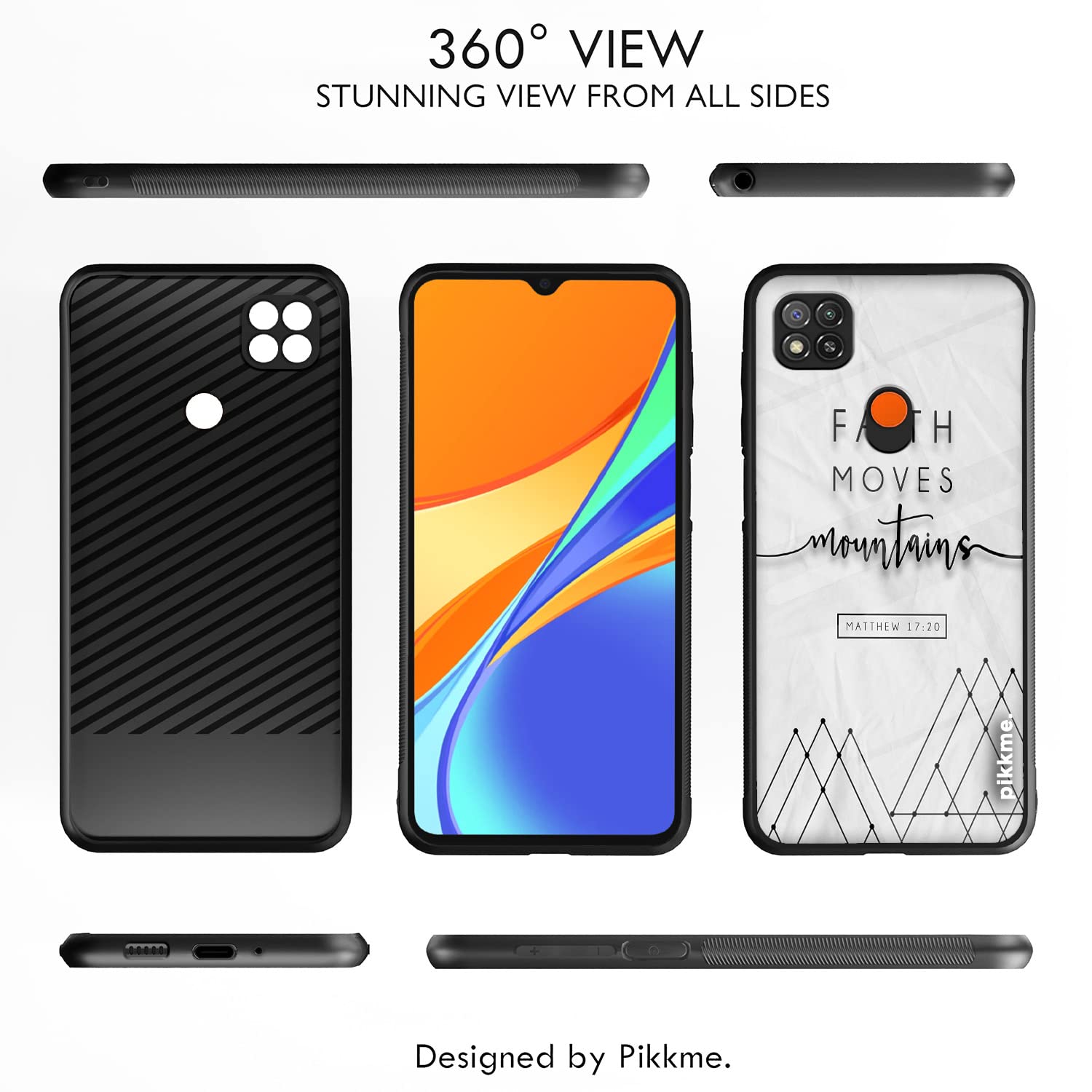 Redmi 10A/9, Poco C31 Hybrid mobile back cover by Pikkme – photo 2