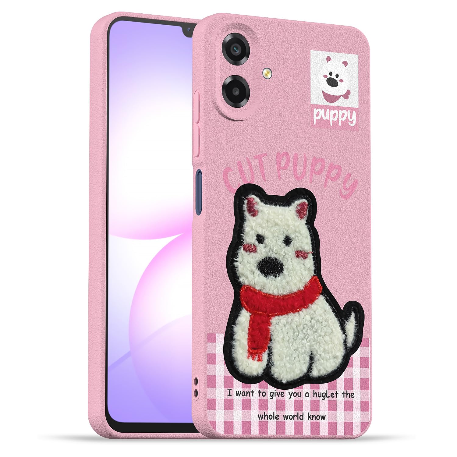 Pikkme Samsung F70e 5G/F07/A07/M07 pink mobile back cover
