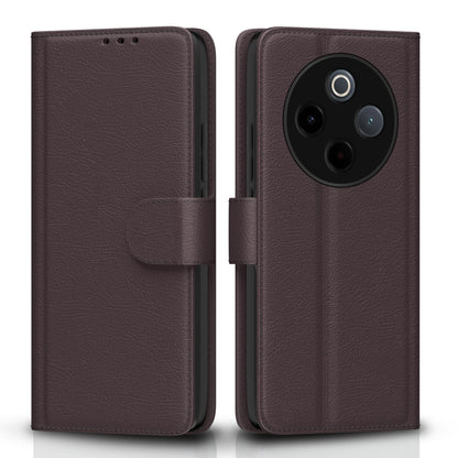  Vivo T4 5G / iQoo Z10 5G Vintage Flip Cover  - Coffee