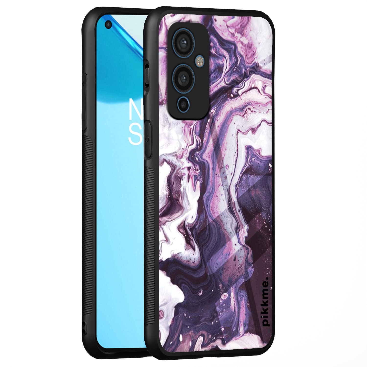 Pikkme Hybrid mobile back cover for OnePlus 9