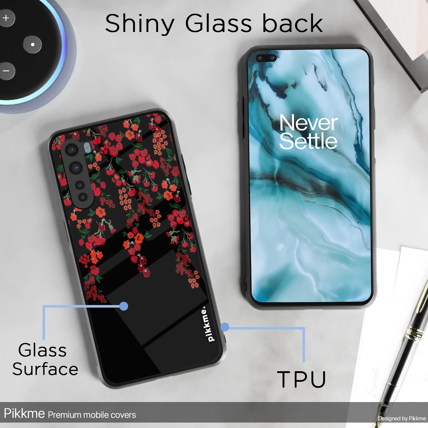 Pikkme Flower mobile cover for OnePlus Nord – photo 3