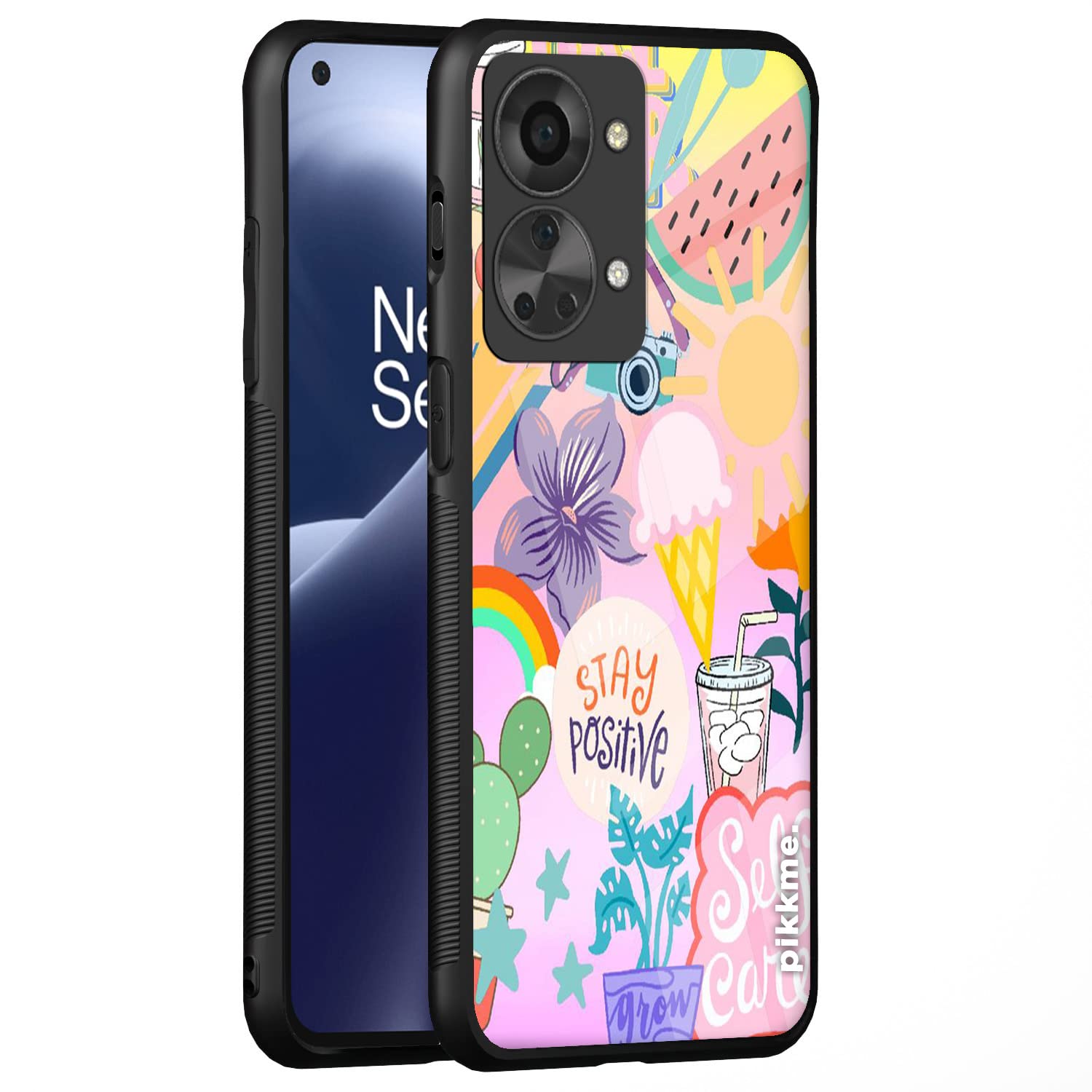 OnePlus Nord 2T 5G Hybrid mobile back cover by Pikkme