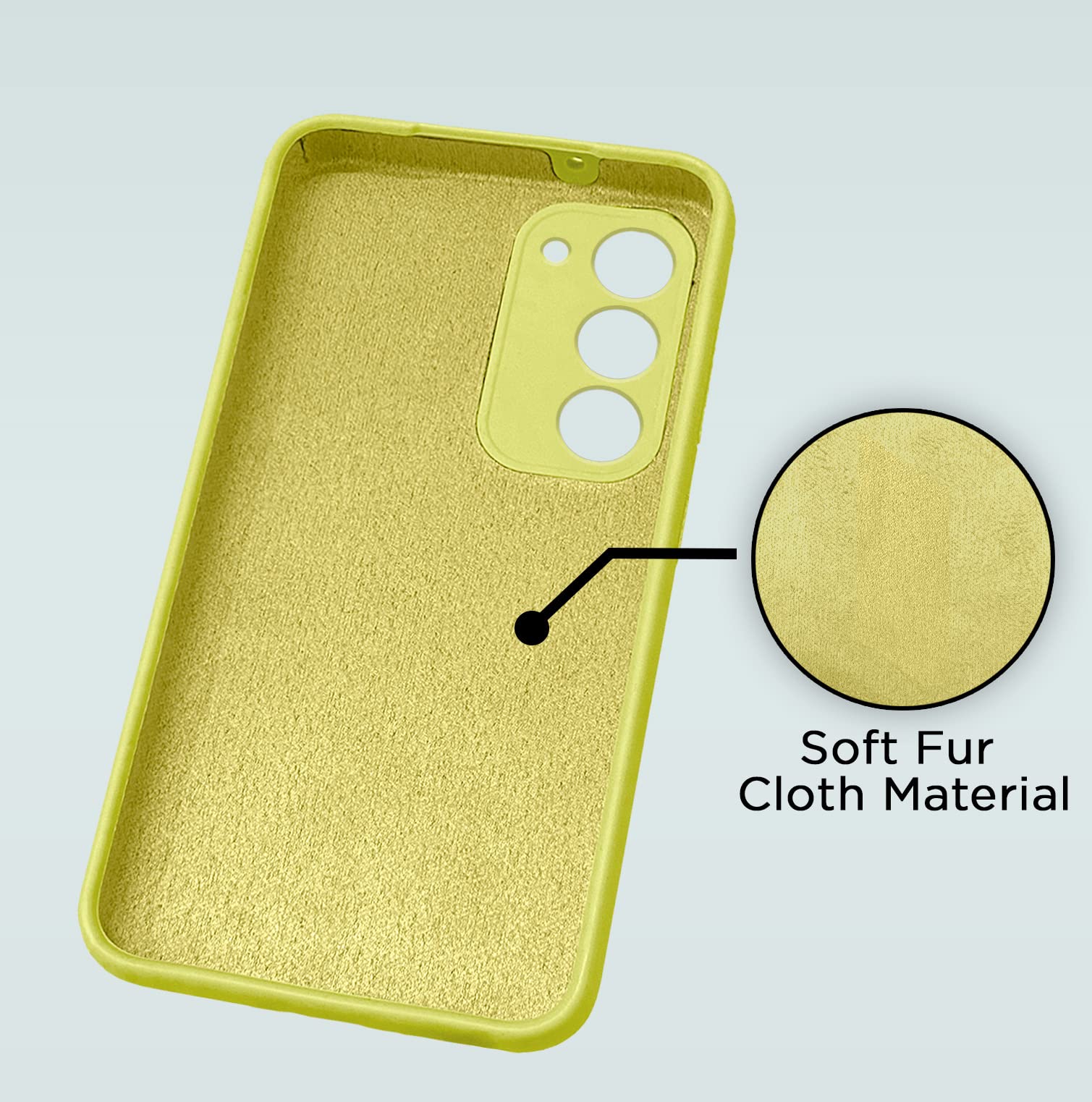 Pikkme lite green Soft Silicone phone cover for Samsung S23 Plus 5G – photo 6