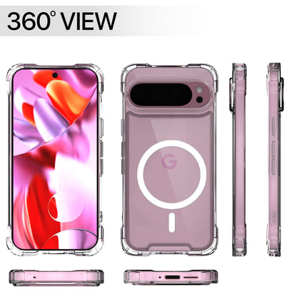 Google Pixel 9 Pro XL 5G MagSafe mobile back cover in transparent mag-safe by Pikkme – photo 7