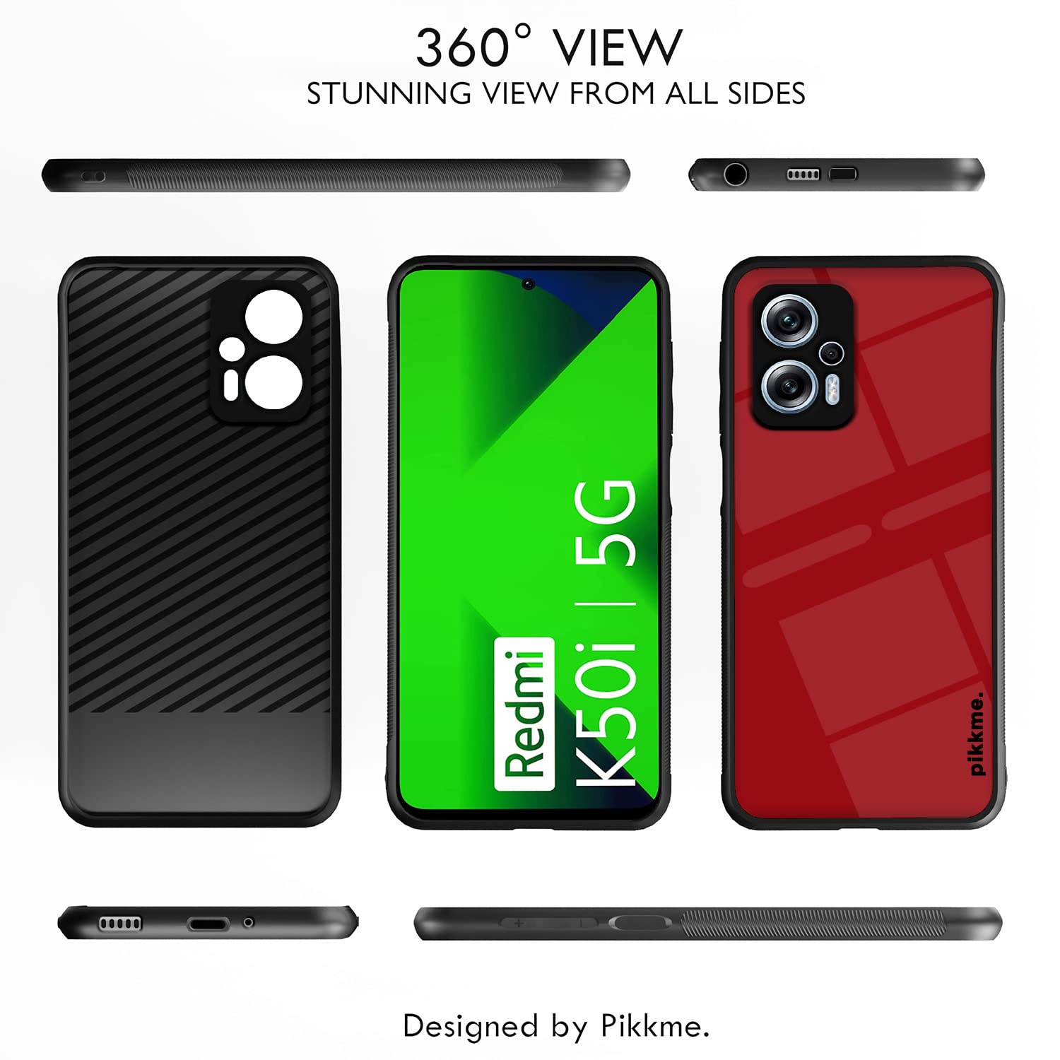 Redmi K50i 5G back cover by Pikkme – photo 2