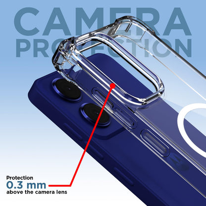 Pikkme transparent mag-safe MagSafe mobile back cover for Moto G85 5G – photo 5