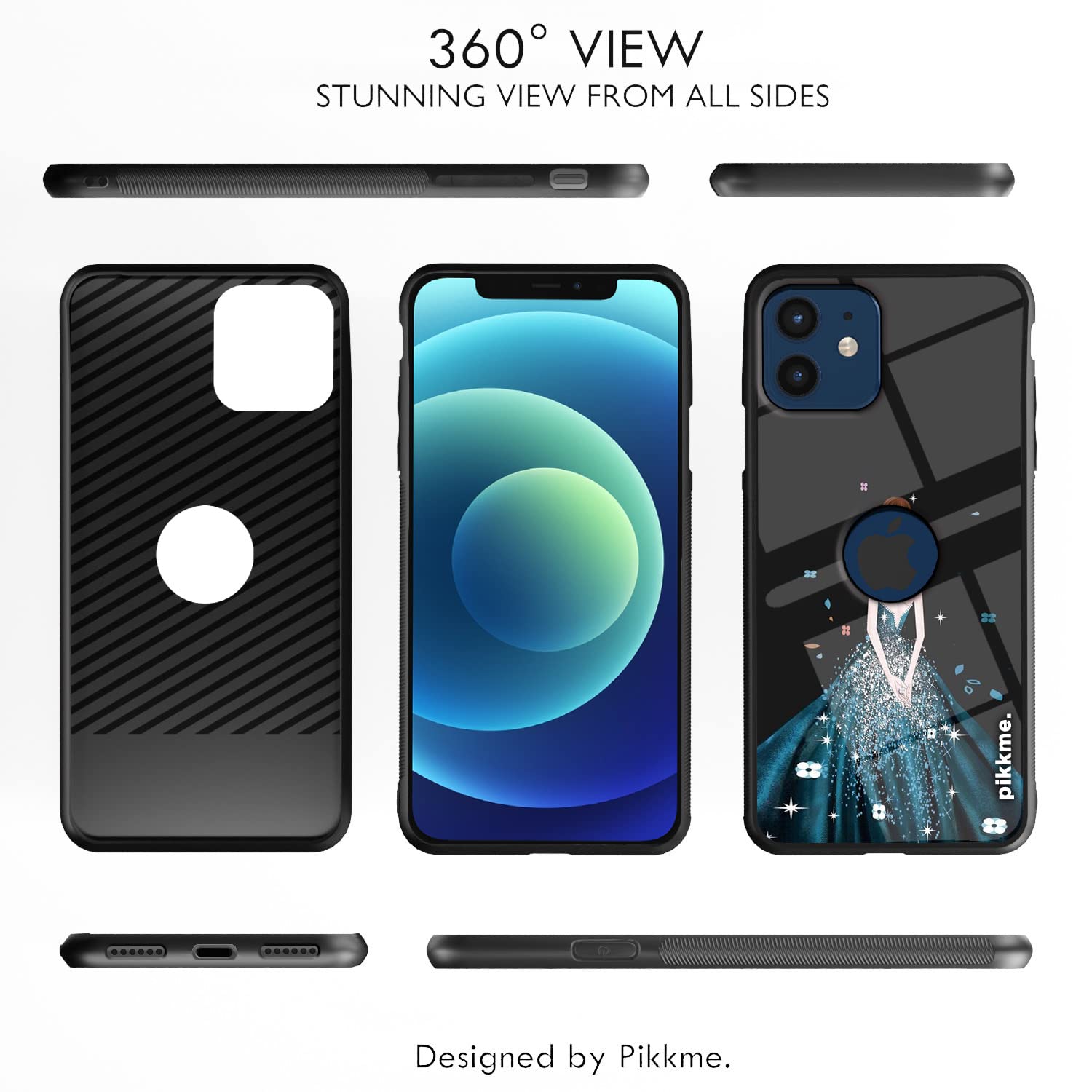 Pikkme iPhone 12 Mini Hybrid mobile back cover – photo 2