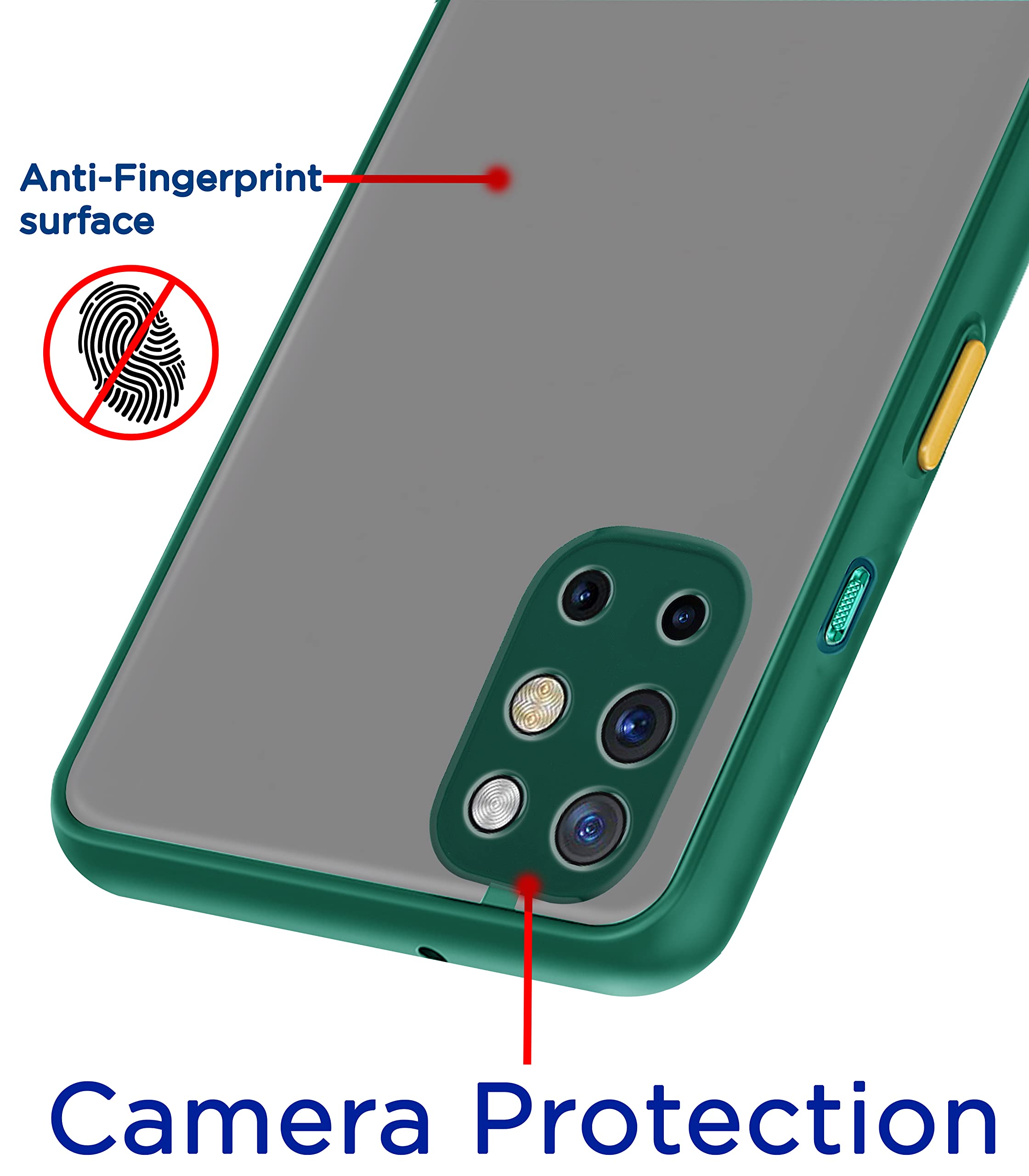 OnePlus 8T Matte mobile back cover in light green by Pikkme – photo 2