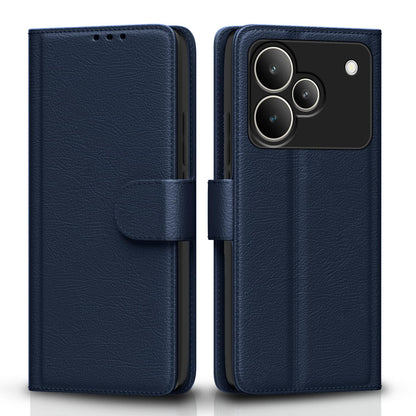 Blue Wallet flip case for Realme P4 Pro 5G – Pikkme