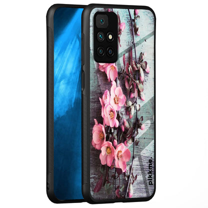 Pikkme Redmi 10 Prime Flower mobile back cover