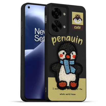 Pikkme OnePlus Nord 2T 5G Plush Patch black phone cover