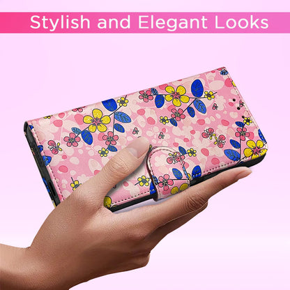 Pink flower mobile flip cover for Redmi Note 7/Note 7 Pro/Note 7s – Pikkme – photo 5
