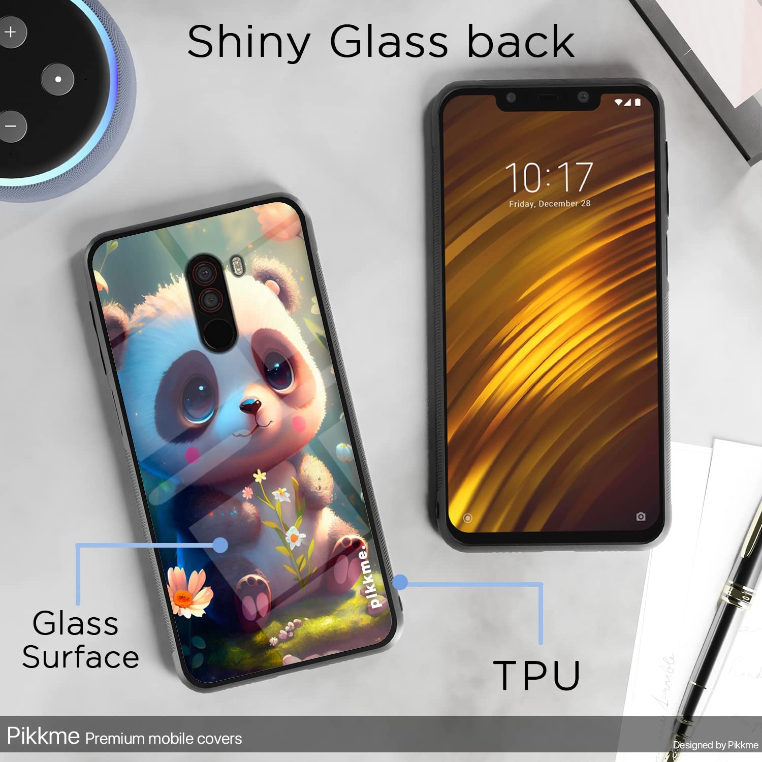 Poco F1 Hybrid mobile back cover by Pikkme – photo 3