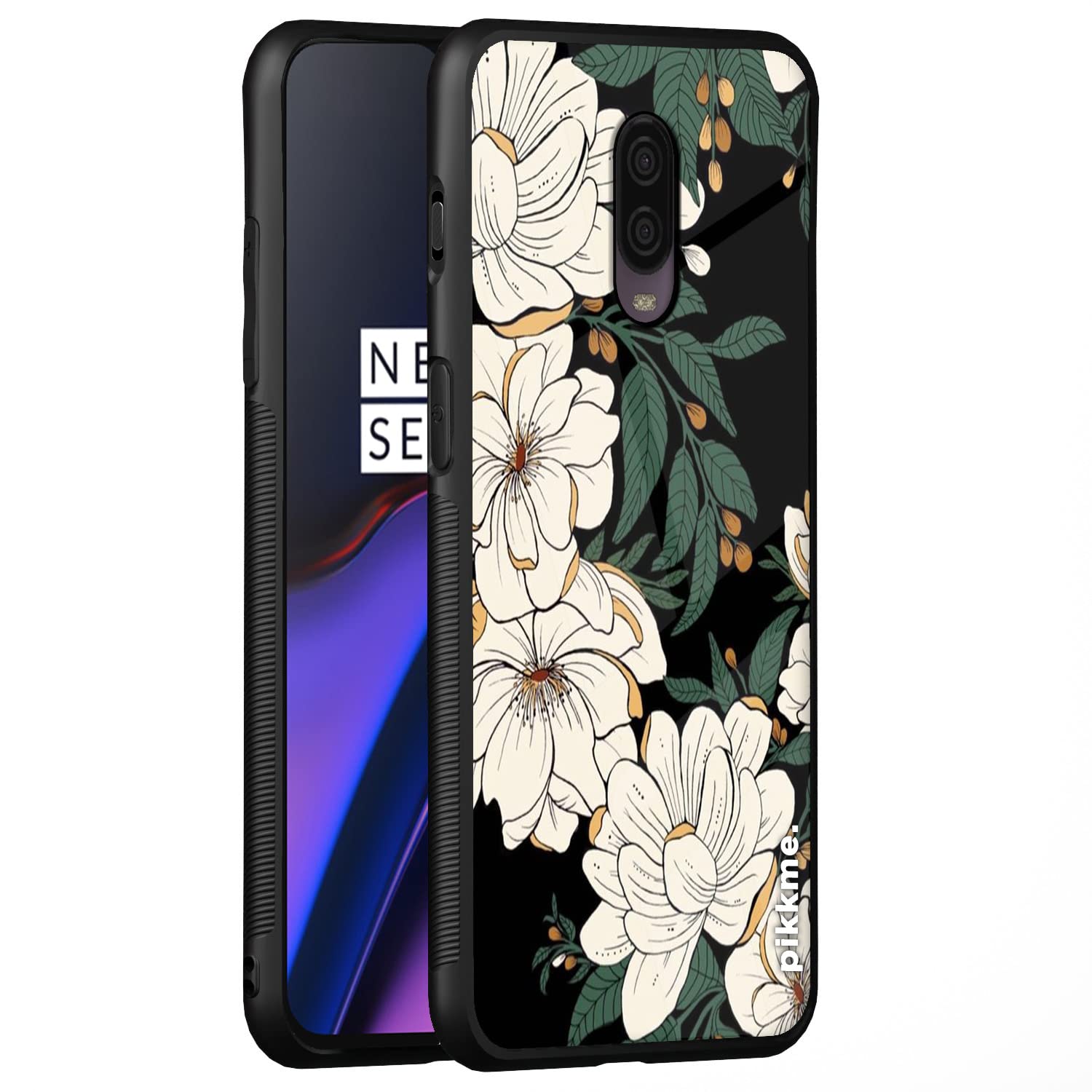 OnePlus 6T Flower back cover by Pikkme