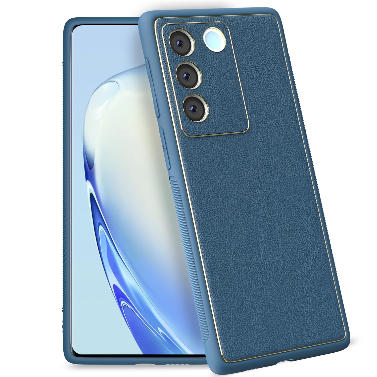 Pikkme Vivo V27/V27 Pro 5G blue mobile cover