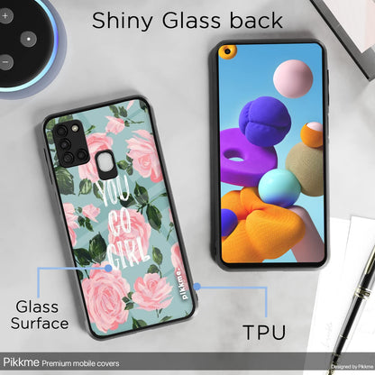 Samsung A21s Flower back cover by Pikkme – photo 3