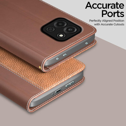 OnePlus Nord 6 5G Wallet flip case in tan by Pikkme – photo 2