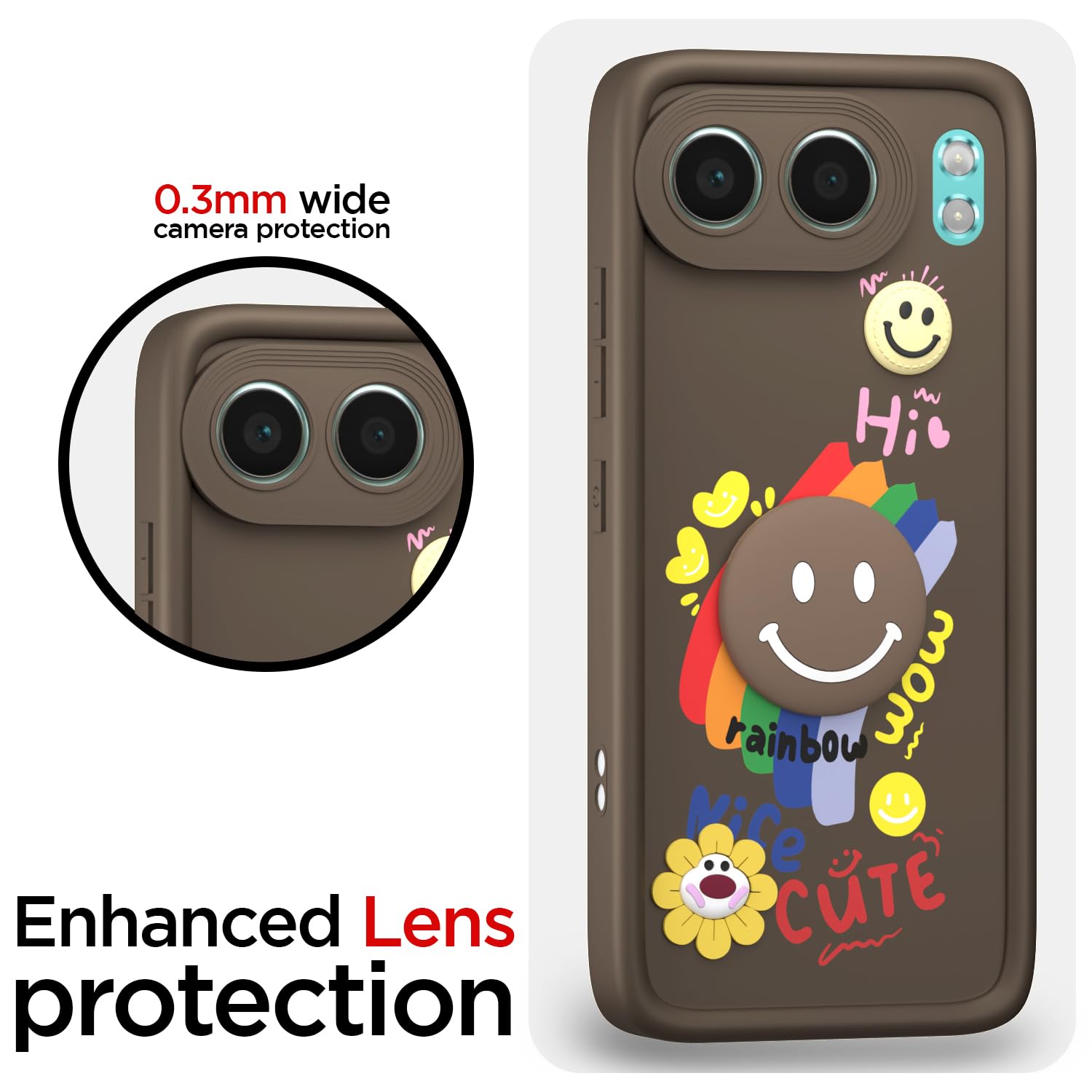 OnePlus Nord 4 5G back cover in brown by Pikkme – photo 5