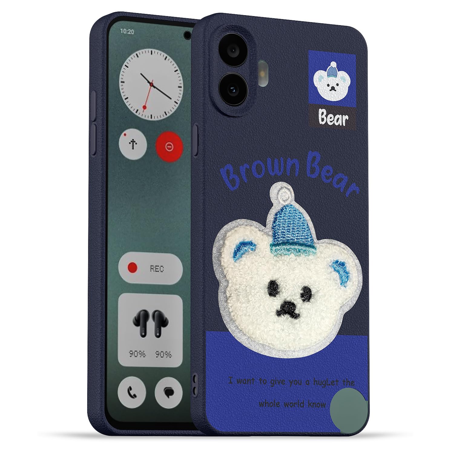 Pikkme blue mobile cover for CMF Phone 1