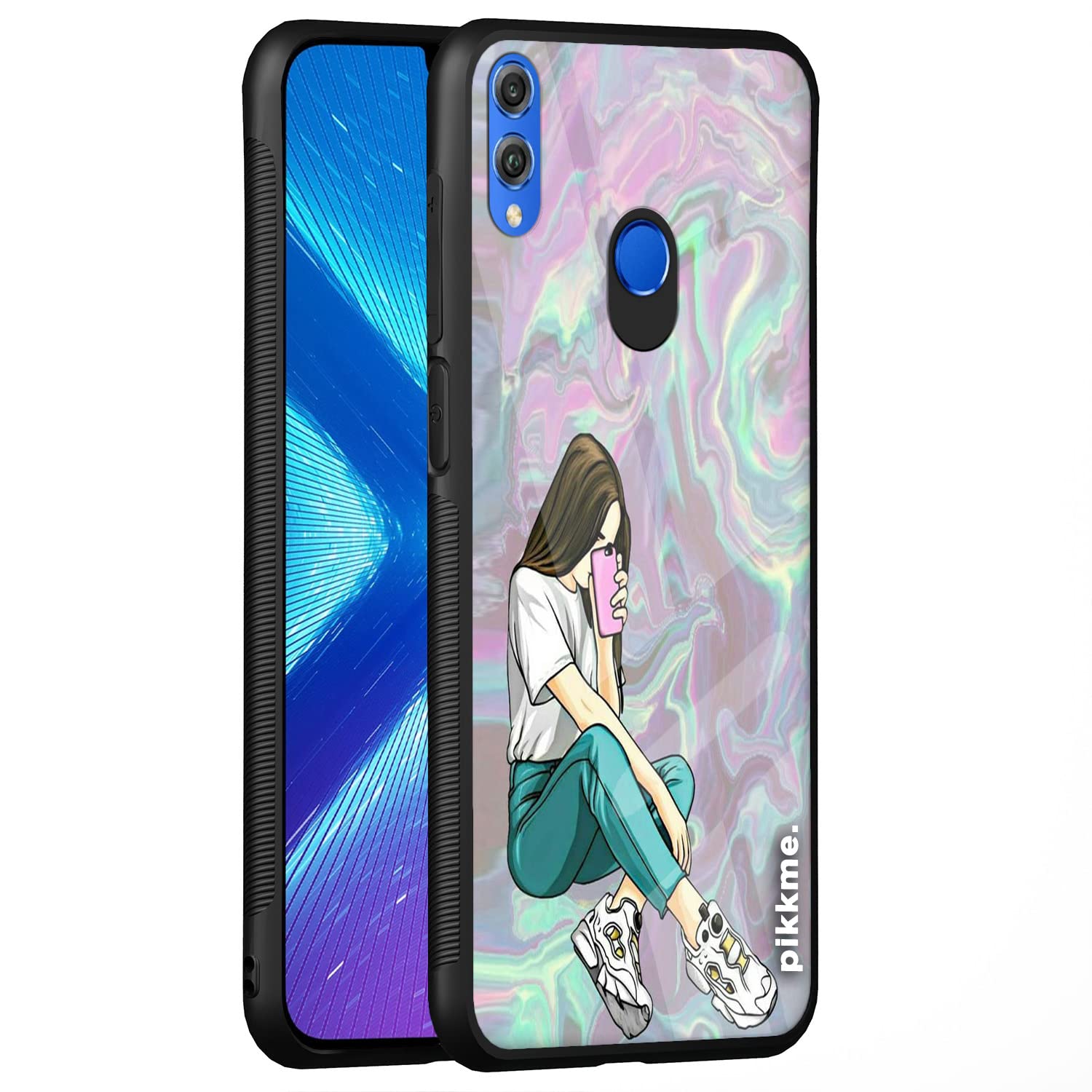 Pikkme mobile back cover for Honor 8X