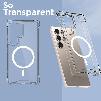 Samsung S24 Ultra 5G back cover in transparent mag-safe by Pikkme – photo 2
