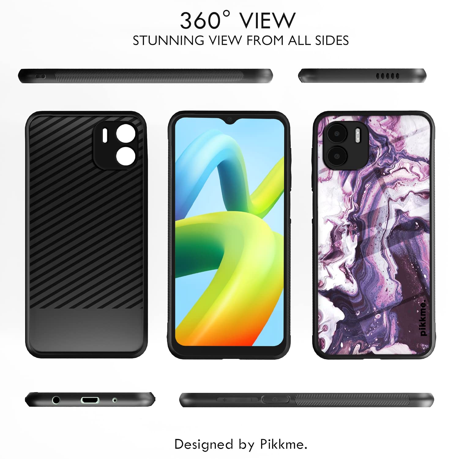 Pikkme Redmi A1/A2 Hybrid mobile back cover – photo 2
