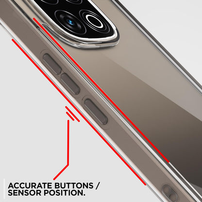 Pikkme iQOO Neo 10 5G / Vivo Y300 GT 5G PC + TPU Crystal Clear Transparent Back Cover (Transparent)