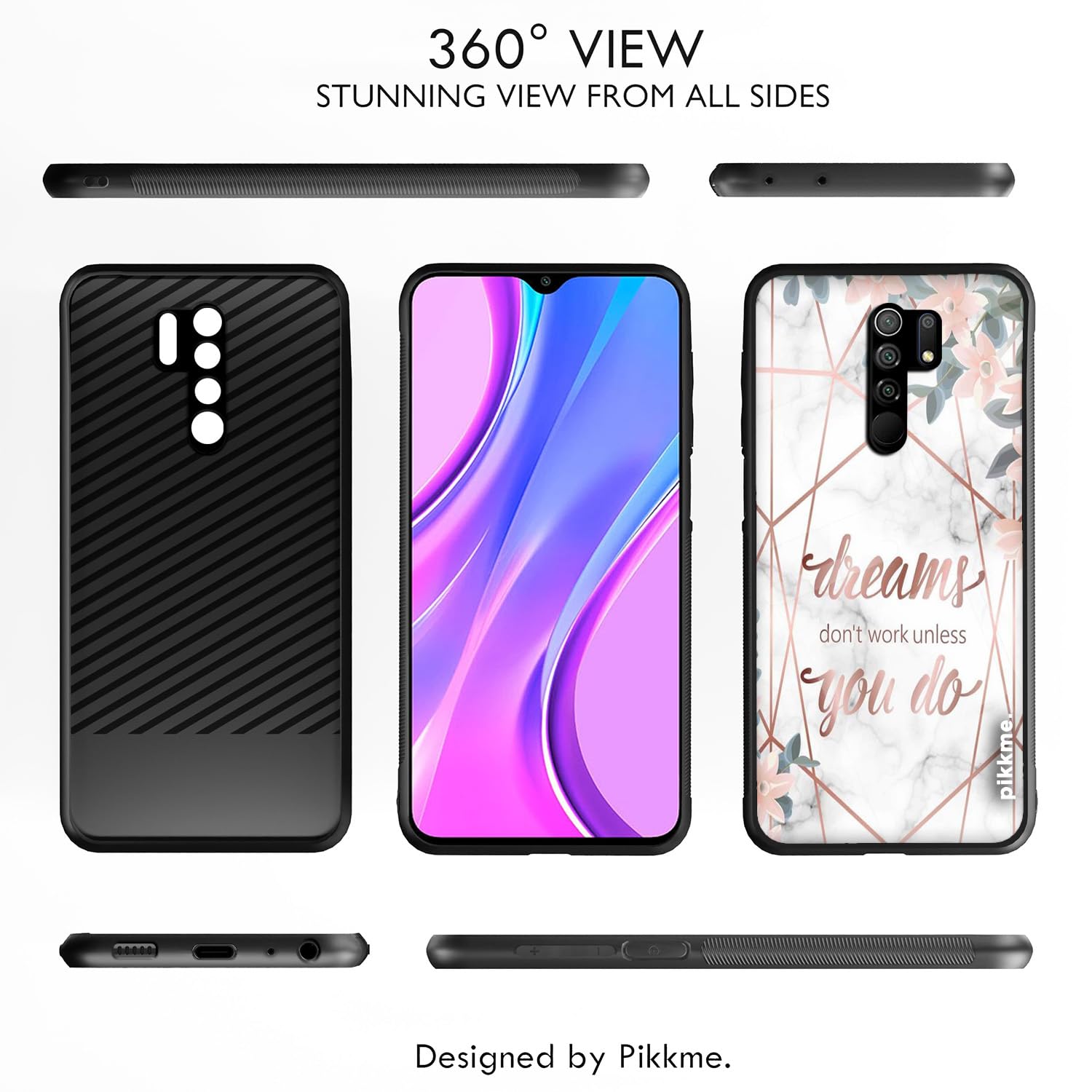 Hybrid Mobile back cover for Redmi 9 Prime – Pikkme – photo 2