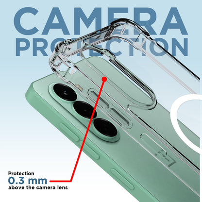 Transparent mag-safe MagSafe mobile cover for OnePlus Nord CE 6 Lite 5G – Pikkme – photo 5