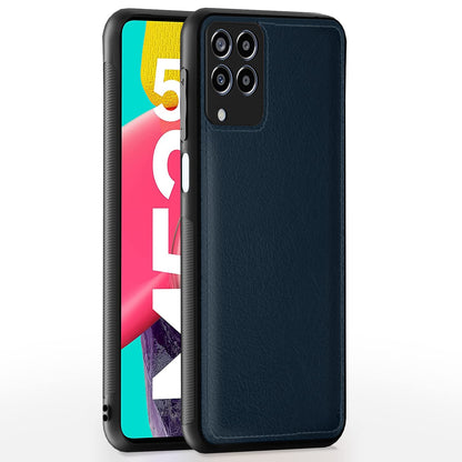 Samsung M53 5G mobile back cover in blue by Pikkme