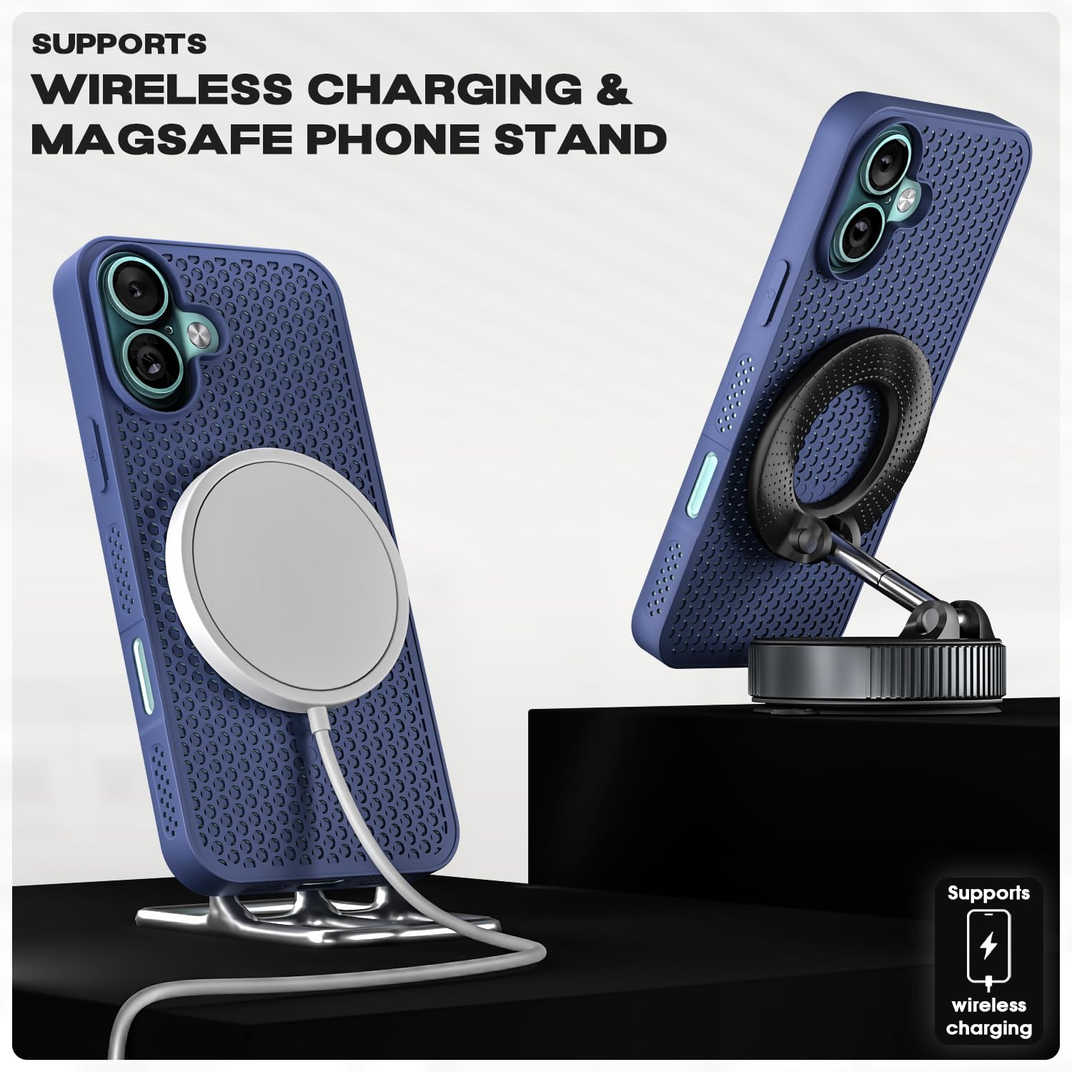 Blue mobile back cover for iPhone 16 – Pikkme – photo 5