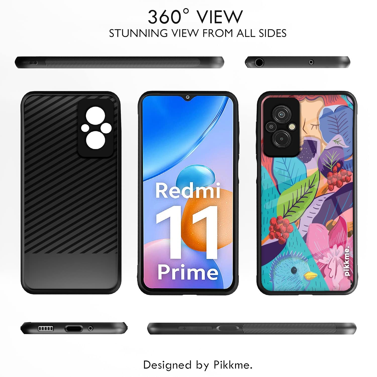 Hybrid Phone cover for Redmi 11 Prime 4G – Pikkme – photo 2