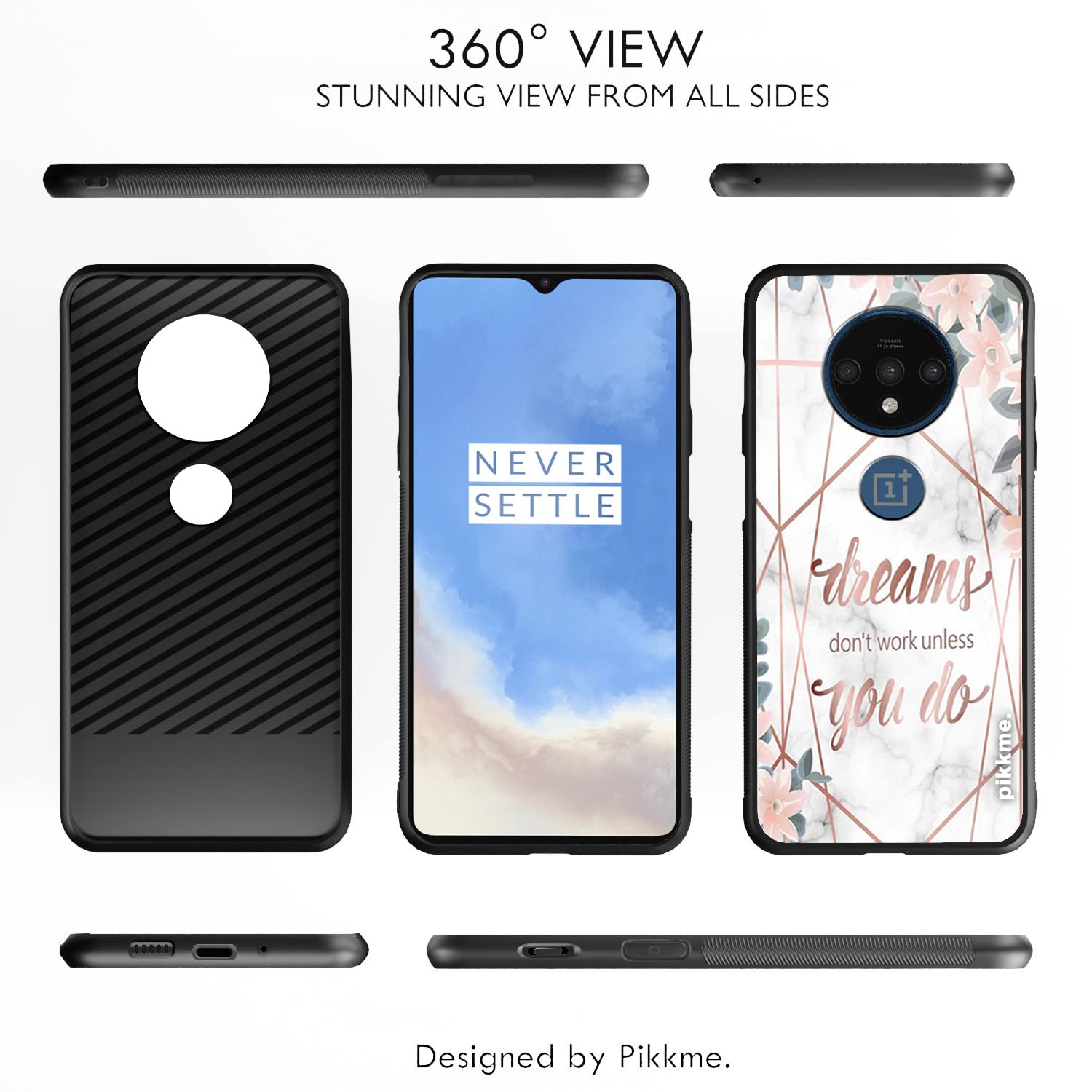 OnePlus 7T Hybrid mobile back cover by Pikkme – photo 2