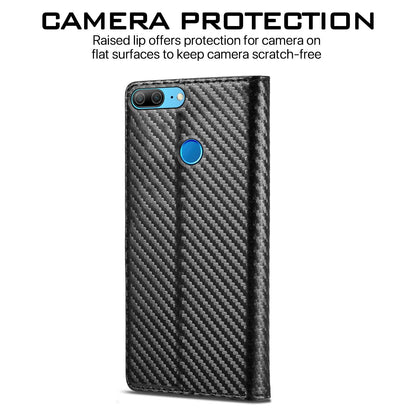 Pikkme Honor 9 Lite Wallet black mobile flip cover – photo 4