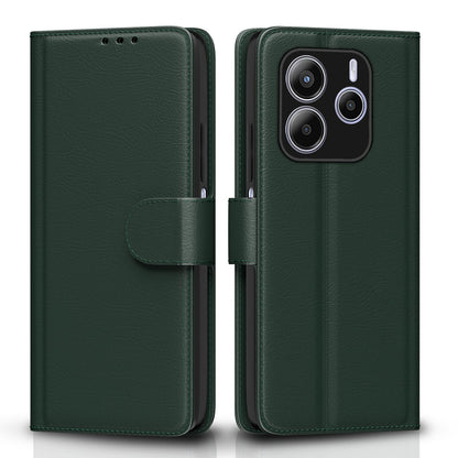 Pikkme Redmi Note 14 5G green flip case