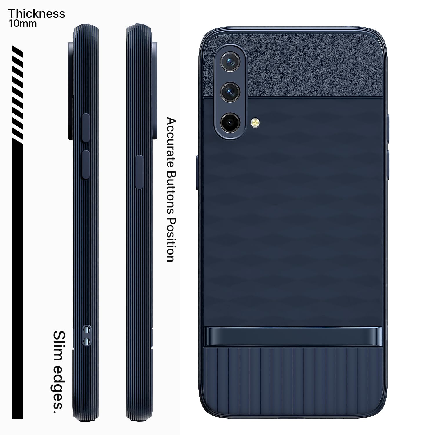 Pikkme OnePlus Nord CE 5G blue back cover – photo 3