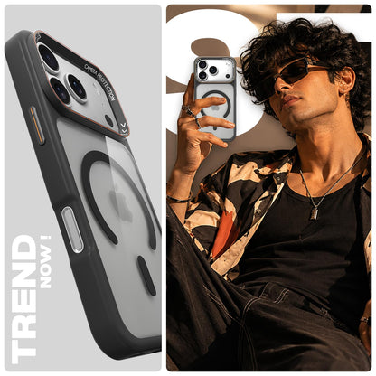 Black mag-safe back cover for iPhone 17 Pro Max – Pikkme – photo 7
