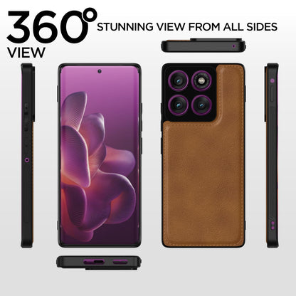 Pikkme brown phone cover for Moto Edge 60 Pro 5G – photo 4