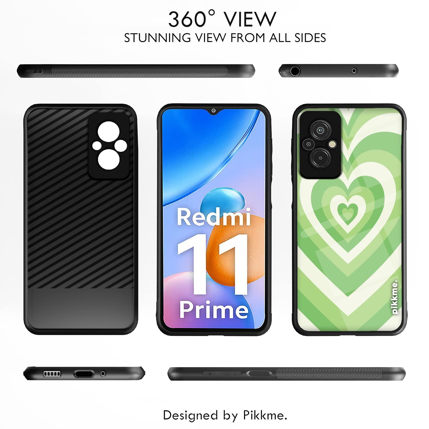Pikkme Hybrid mobile cover for Redmi 11 Prime 4G – photo 2