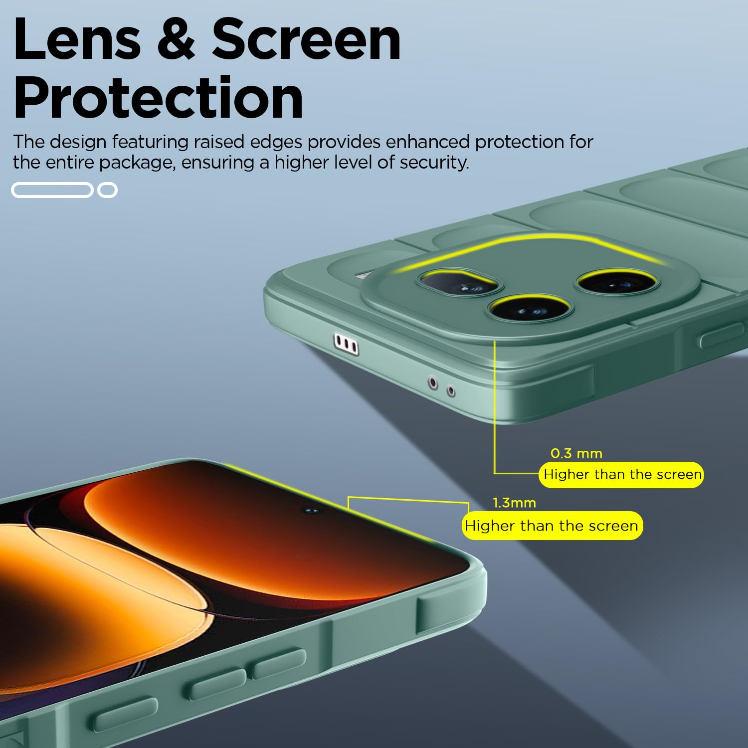 Green Matte back cover for iQOO 12 5G – Pikkme – photo 4