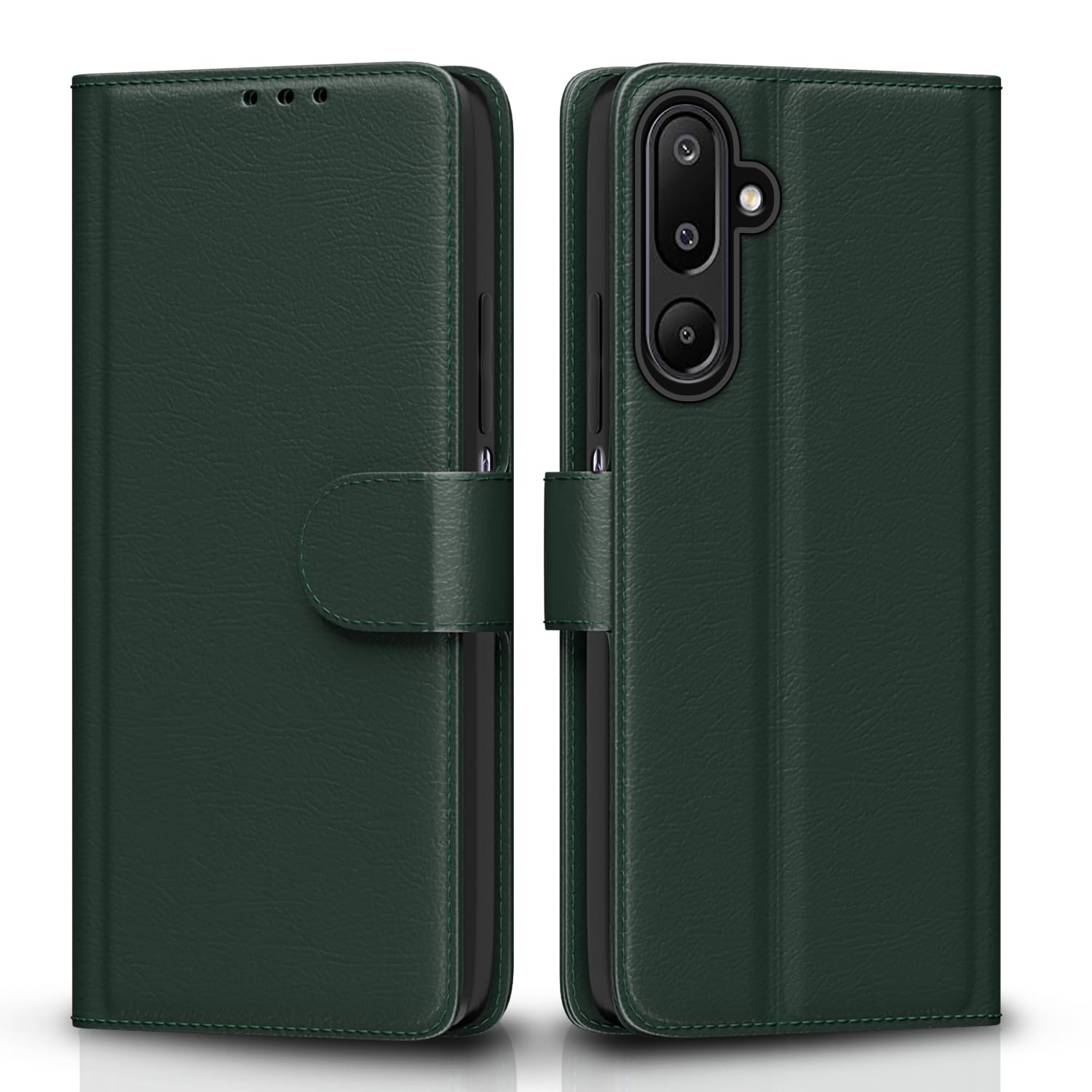 Pikkme green wallet flip cover for Samsung M16 5G
