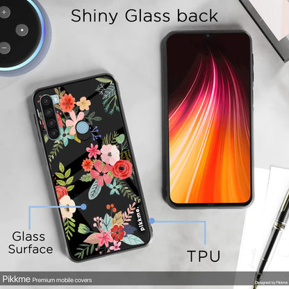 Redmi Note 8 Flower mobile back cover by Pikkme – photo 3