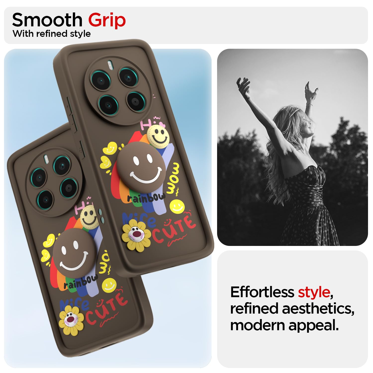 Realme 12 Plus/P1/Narzo 70/70 Pro 5G Soft Silicone phone cover in brown by Pikkme – photo 2