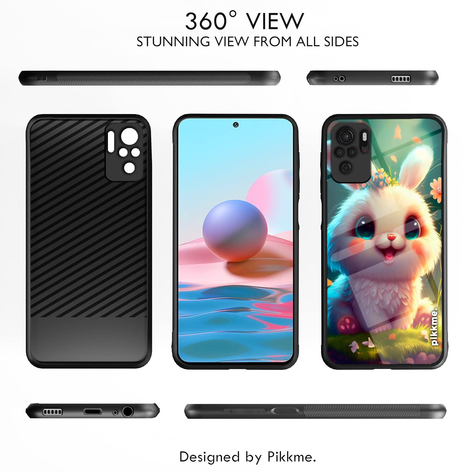 Redmi Note 10/Note 10s Hybrid phone cover by Pikkme – photo 2