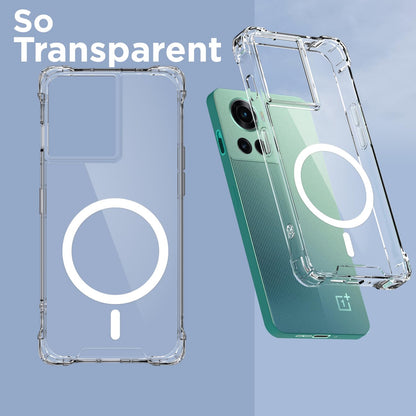 Pikkme OnePlus 10R 5G transparent mag-safe mobile cover – photo 2