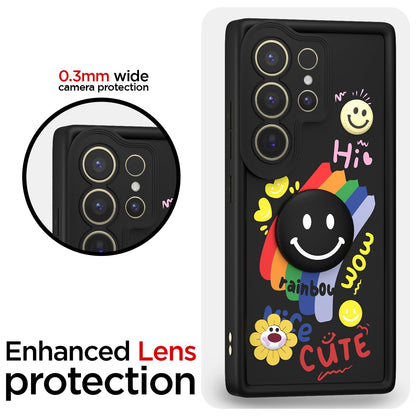 Pikkme Samsung S25 Ultra 5G Soft Silicone black mobile back cover – photo 5