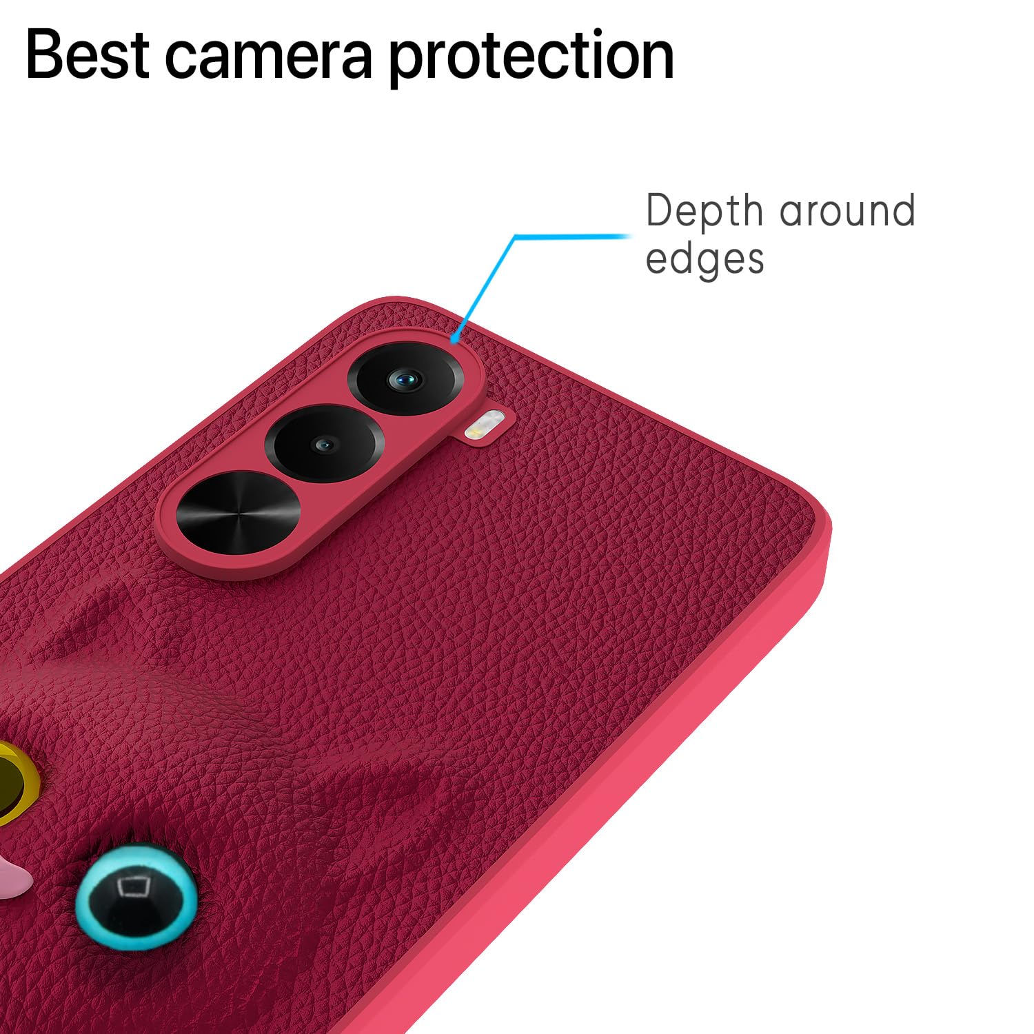 Pikkme Realme P4x 5G Kitty pink mobile cover – photo 5